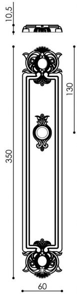 Venezia OLIMPO WC-4 PL97 Brąz matowy